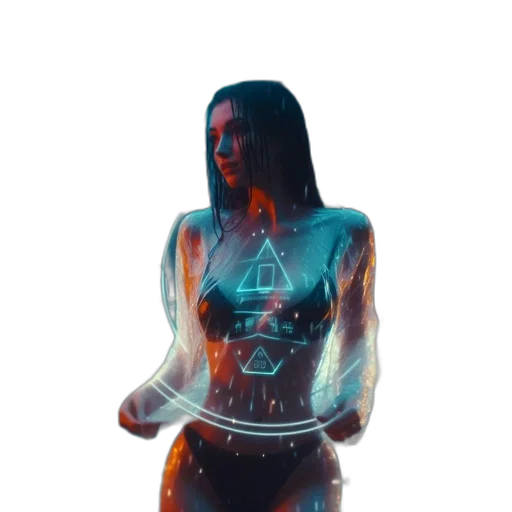 robot, dress, jewelry, mask transparent PNG cut-out