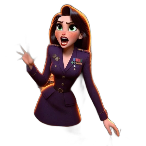 staff, cartoon, 3d render, concept art transparent PNG cut-out