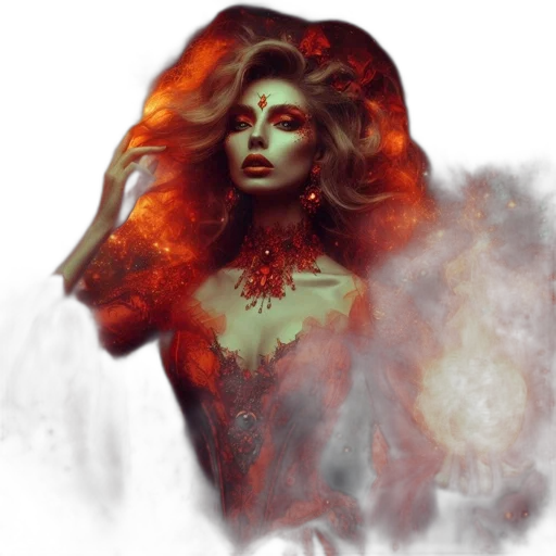 dress, crown, fantasy art, concept art transparent PNG cut-out