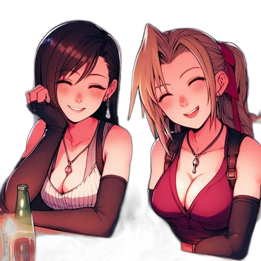 anime, pixel art, concept art, watercolor transparent PNG cut-out