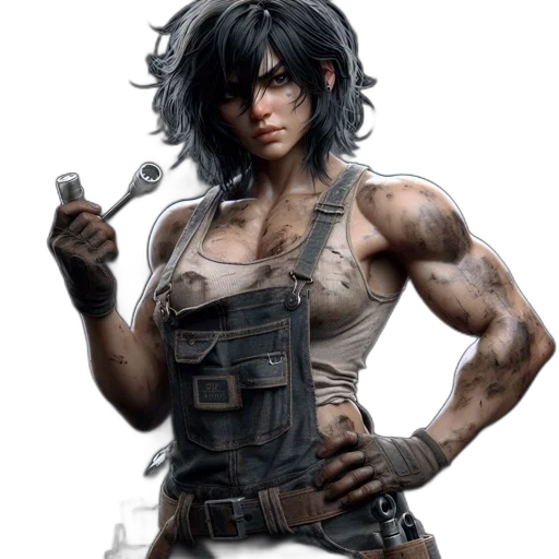 weapon, concept art, cyberpunk, fantasy art transparent PNG cut-out