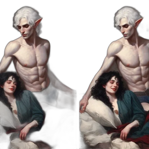 concept art, fantasy art, oil painting, comic book art transparent PNG cut-out