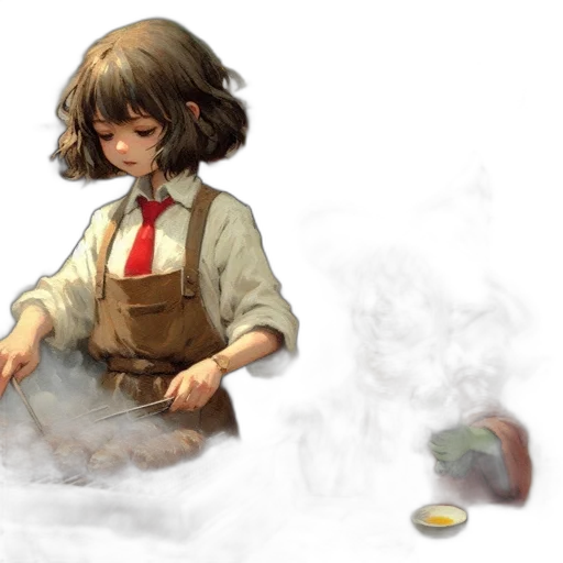 food, staff, weapon, dress transparent PNG cut-out