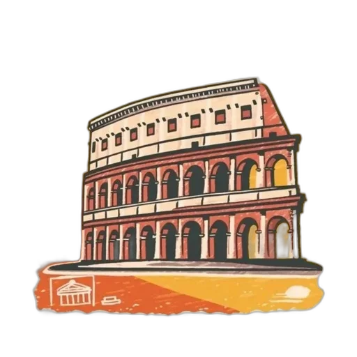 building, concept art, 3d render, pixel art transparent PNG cut-out