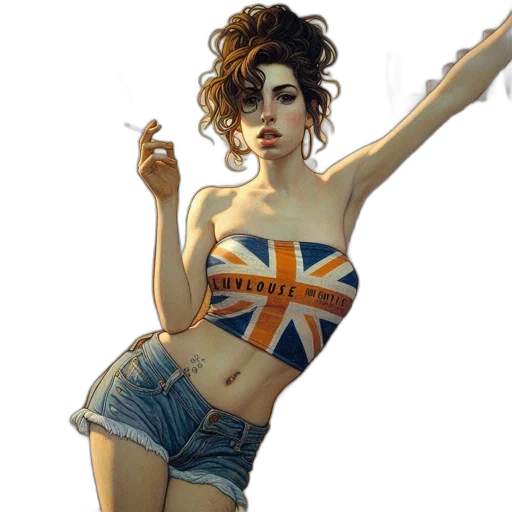 concept art, photorealistic, fantasy art, cartoon transparent PNG cut-out