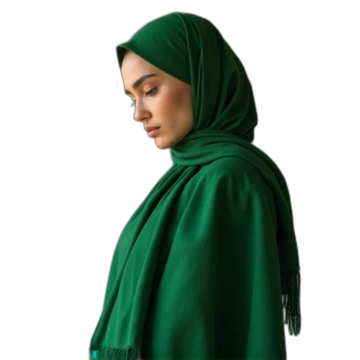 dress, jacket, jewelry, staff transparent PNG cut-out
