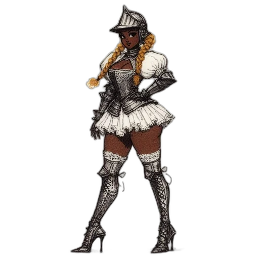 staff, dress, hat, weapon transparent PNG cut-out
