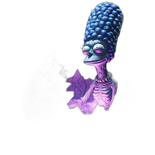 creature, staff, hat, weapon transparent PNG cut-out