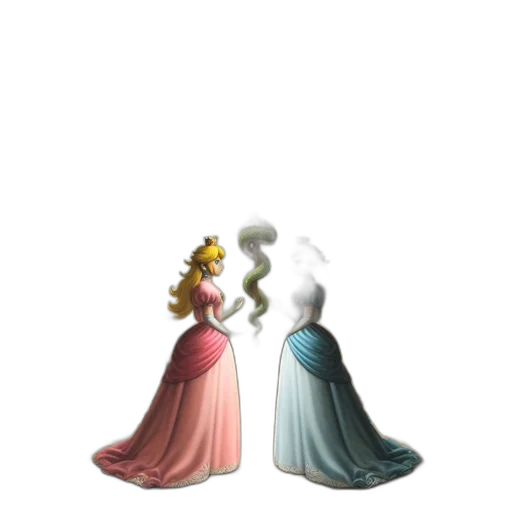 crown, dress, jewelry, staff transparent PNG cut-out