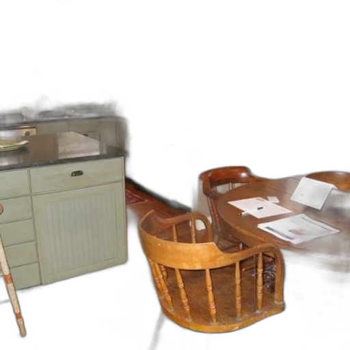 furniture, 3d render, earth tones, cozy transparent PNG cut-out