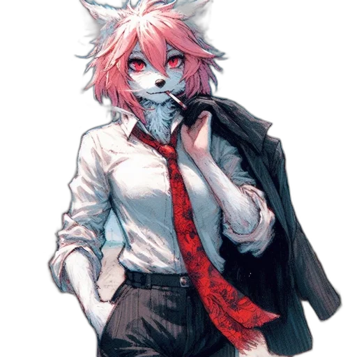 staff, animal, jacket, weapon transparent PNG cut-out