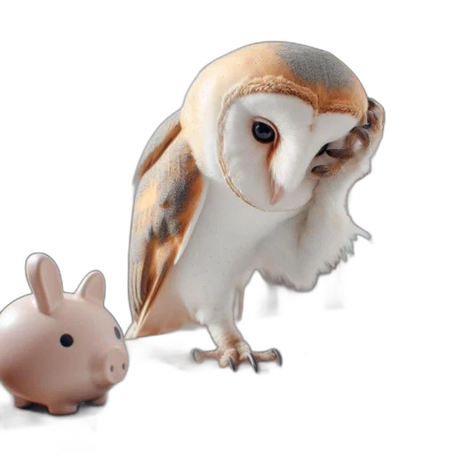 animal, 3d render, concept art, photorealistic transparent PNG cut-out