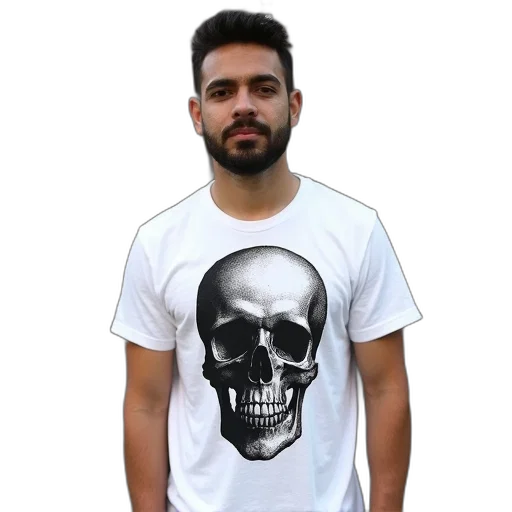 face, 3d render, photorealistic, monochrome transparent PNG cut-out