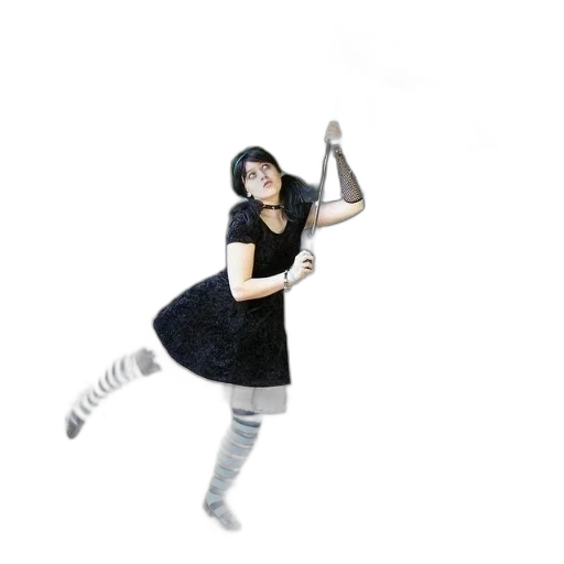 staff, dress, concept art, photorealistic transparent PNG cut-out