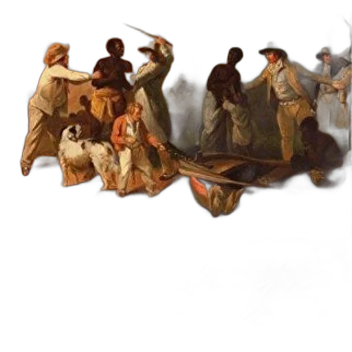 staff, umbrella, concept art, oil painting transparent PNG cut-out