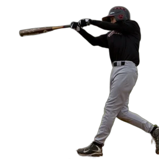 weapon, staff, baseball, player transparent PNG cut-out