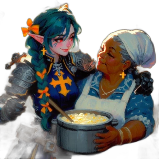 food, jewelry, staff, concept art transparent PNG cut-out