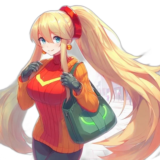 jacket, staff, robot, weapon transparent PNG cut-out