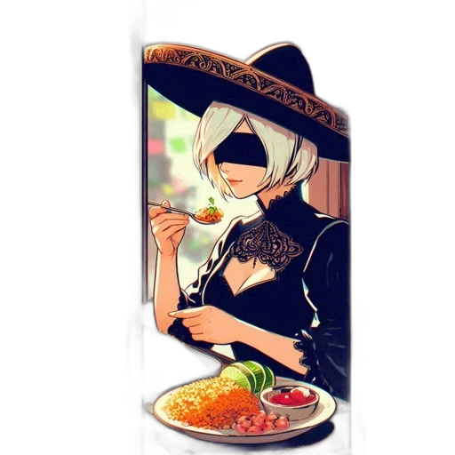 food, hat, jacket, mask transparent PNG cut-out