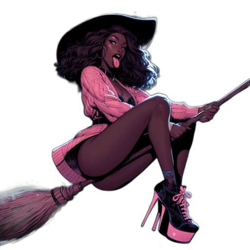 staff, hat, weapon, concept art transparent PNG cut-out