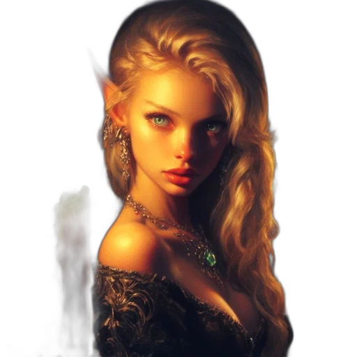 face, jewelry, dragon, dress transparent PNG cut-out