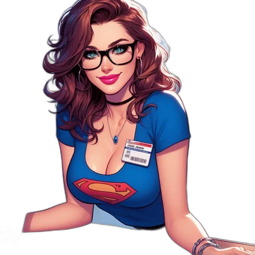 staff, cartoon, comic book art, pixel art transparent PNG cut-out