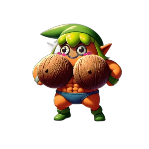 weapon, food, creature, mask transparent PNG cut-out