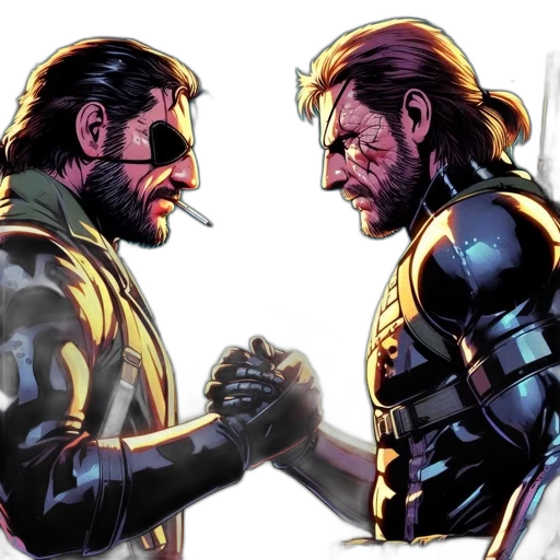 comic book art, concept art, pixel art, cartoon transparent PNG cut-out