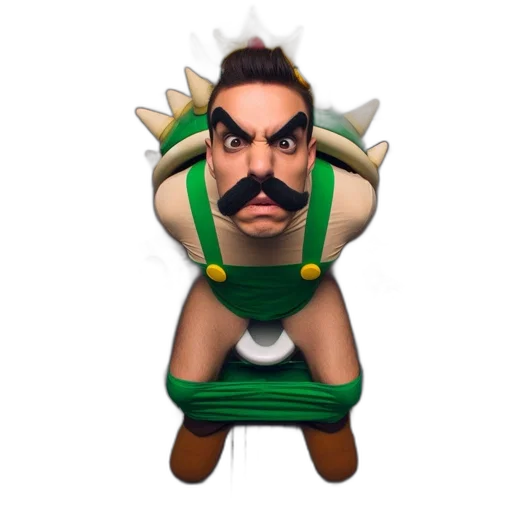 mask, staff, creature, crown transparent PNG cut-out