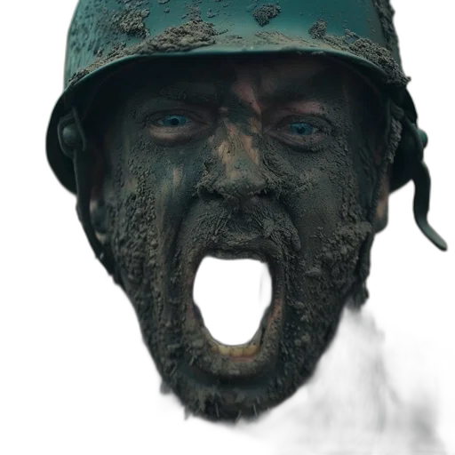 face, mask, creature, hat transparent PNG cut-out