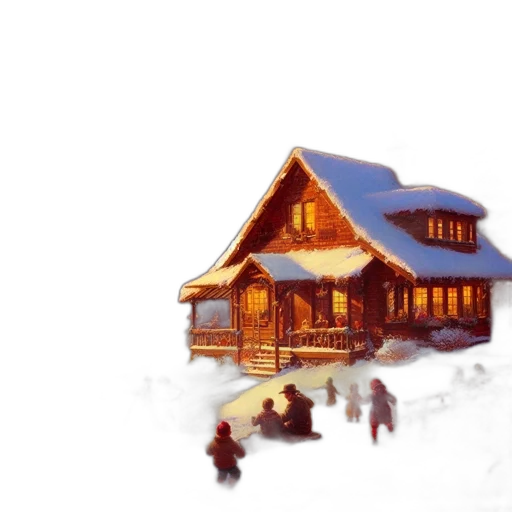 building, concept art, watercolor, pixel art transparent PNG cut-out