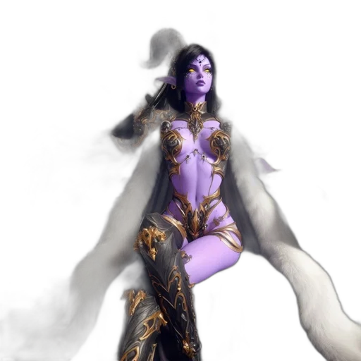 fantasy art, concept art, comic book art, pixel art transparent PNG cut-out