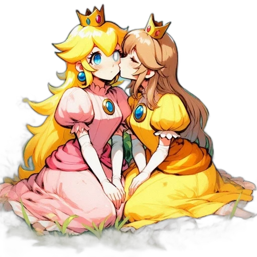 crown, dress, pixel art, concept art transparent PNG cut-out