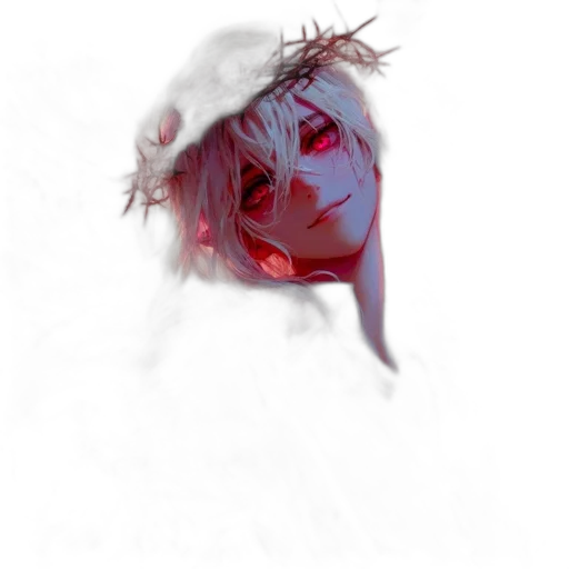 face, mask, creature, crown transparent PNG cut-out