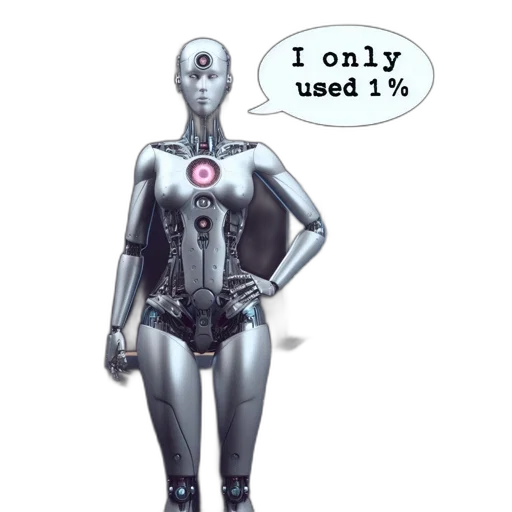 robot, comic book art, concept art, cyberpunk transparent PNG cut-out