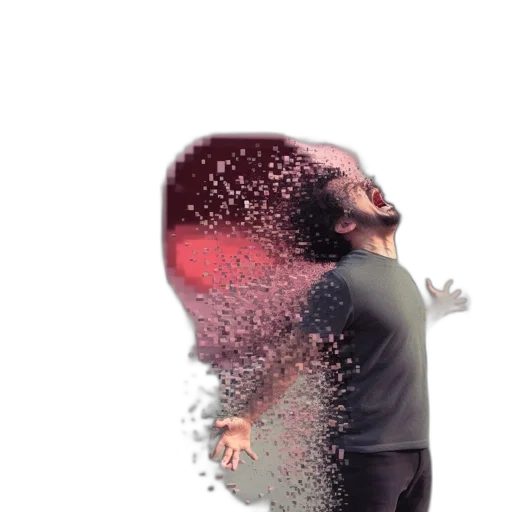 hair, creature, robot, face transparent PNG cut-out