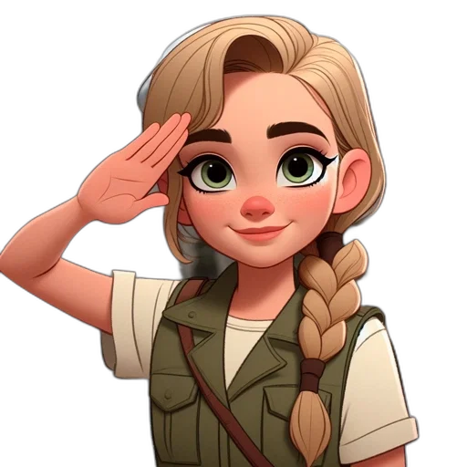 staff, face, jacket, cartoon transparent PNG cut-out