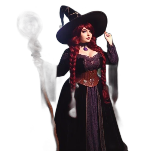 staff, dress, fantasy art, concept art transparent PNG cut-out