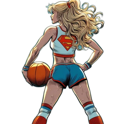 comic book art, concept art, cartoon, fantasy art transparent PNG cut-out