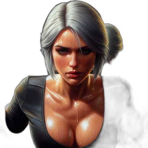 face, jacket, comic book art, concept art transparent PNG cut-out