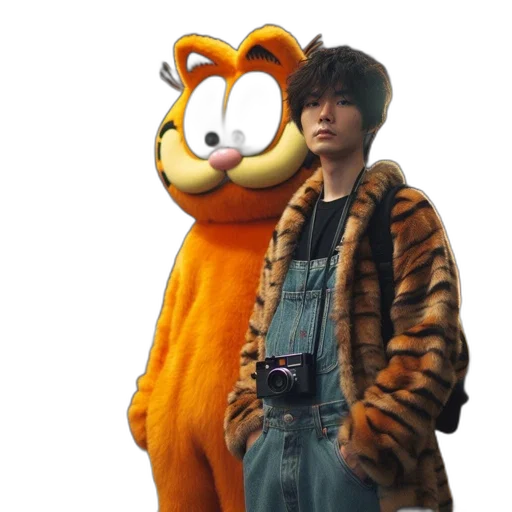 jacket, animal, concept art, 3d render transparent PNG cut-out