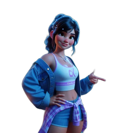 jacket, dress, concept art, 3d render transparent PNG cut-out