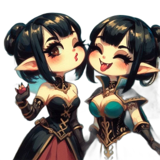 fantasy art, concept art, pixel art, anime transparent PNG cut-out