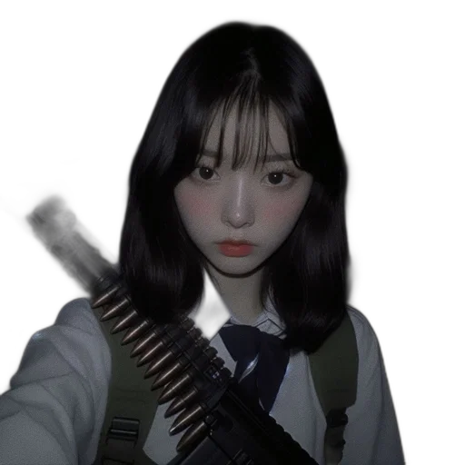 weapon, staff, face, creature transparent PNG cut-out