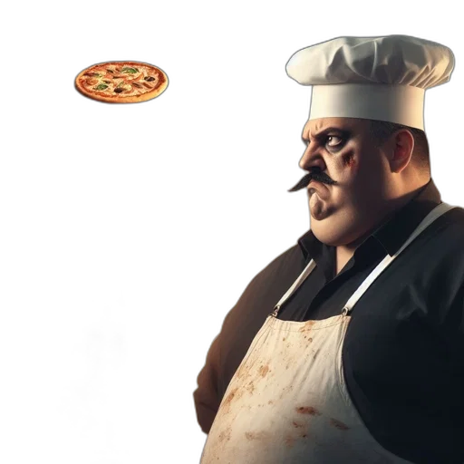 food, staff, face, weapon transparent PNG cut-out
