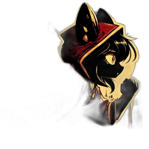 hat, mask, crown, staff transparent PNG cut-out