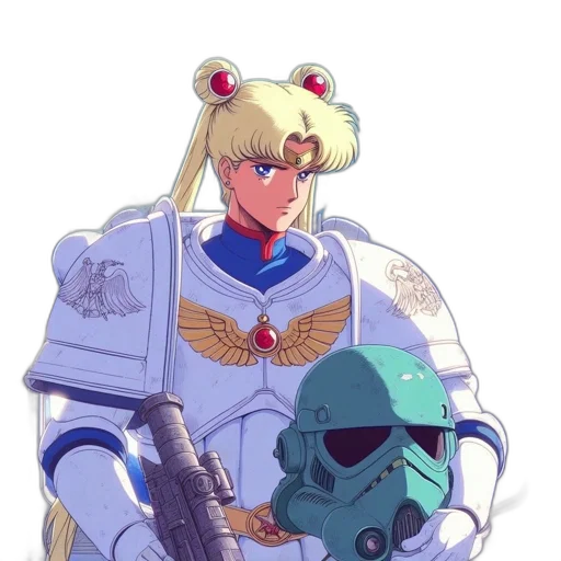 weapon, robot, sword, staff transparent PNG cut-out