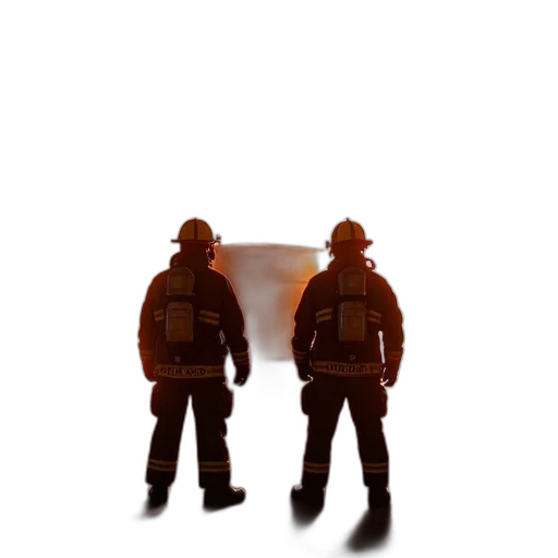 staff, weapon, jacket, hat transparent PNG cut-out