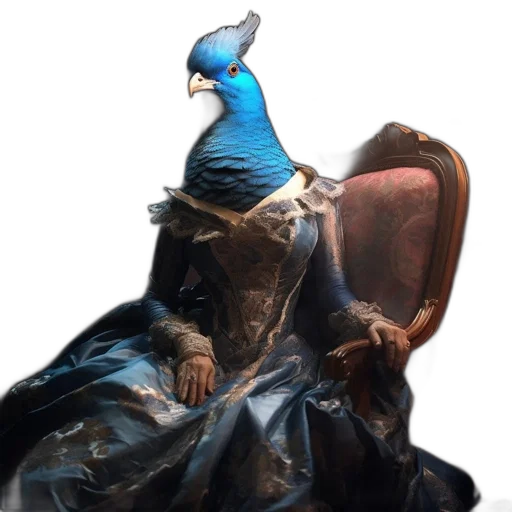crown, dress, animal, hat transparent PNG cut-out