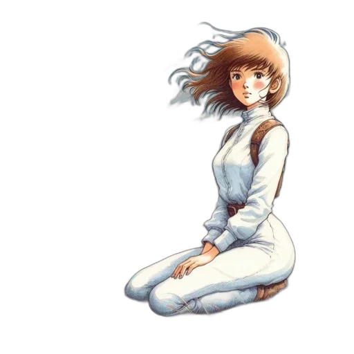 dress, robot, concept art, anime transparent PNG cut-out